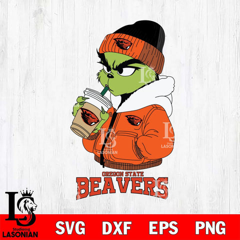 Oregon State Beavers Grinch Bougie Sport Svg Eps Dxf Png File, Digital Download, Instant Download