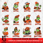 Oregon State Beavers Grinch Christmas NCAA Bundle 12 Svg Eps Dxf Png File,Cricut files, Digital Download, Instant Download