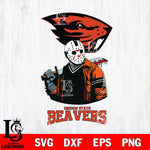 Oregon State Beavers Jason Voorhees 10 Svg Eps Dxf Png File, Digital Download