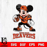 Oregon State Beavers Mikey Mouse Disney, Svg Eps Dxf Png File, Digital Download