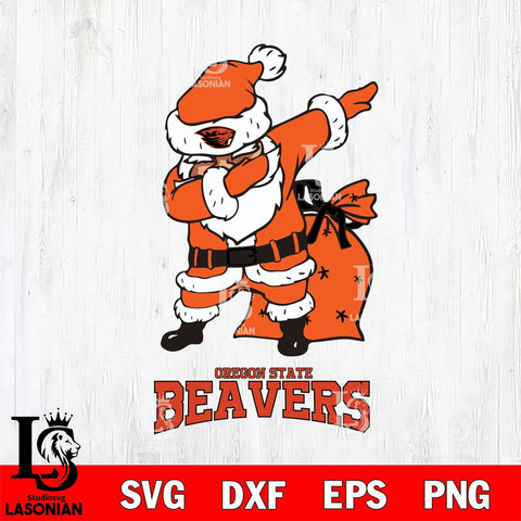 Oregon State Beavers Santa Claus Ugly Svg dxf eps png pdf file,NCAA svg,Digital Download,Cricut file