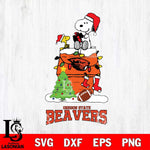 Oregon State Beavers Snoopy Sport 11 Svg Eps Dxf Png File, Digital Download