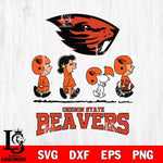 Oregon State Beavers Snoopy Sport 12 Svg Eps Dxf Png File, Digital Download