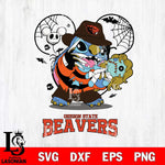 Oregon State Beavers Stitch Freddy Krueger Halloween Svg Eps Dxf Png File, Digital Download, Instant Download