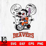 Oregon State Beavers Stitch Jigsaws Halloween Svg Eps Dxf Png File, Digital Download, Instant Download