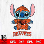 Oregon State Beavers Stitch Mummy Svg Eps Dxf Png File, NCAA svg, Digital Download, Instant Download