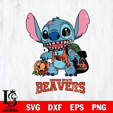 Oregon State Beavers Stitch Zombie Svg Eps Dxf Png File, NCAA svg, Digital Download, Instant Download