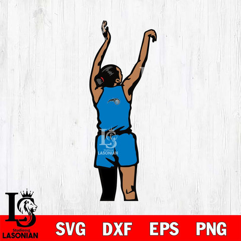 Orlando Magic Girl Basketball Svg Eps Dxf Png File, Digital Download, Instant Download