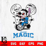 Orlando Magic Stitch Jigsaws Halloween Svg Eps Dxf Png File, Digital Download, Instant Download