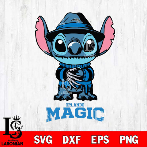 Orlando Magic Stitich Freddy Krueger Svg Eps Dxf Png File, NBA svg, Digital Download, Instant Download