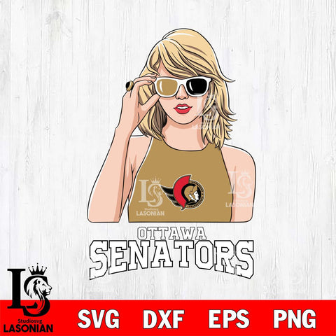 Ottawa Senators And Taylor Swift Fan Svg Eps Dxf Png File, Digital Download, Instant Download