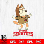 Ottawa Senators Chilli Dance Svg Eps Dxf Png File, Digital Download, Instant Download