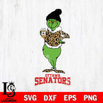 Ottawa Senators Grinch Leopard Coffee Svg Eps Dxf Png File, Digital Download, Instant Download