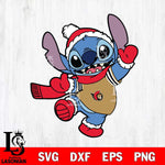 Ottawa Senators Stitch Disney Christmas Svg Eps Dxf Png File, Digital Download, Instant Download