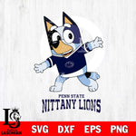 Penn State Nittany Lions Bandit Heeler Rugby Svg Eps Dxf Png File, Digital Download ,Instant Download, Cricut File