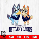 Penn State Nittany Lions Bluey & Bingo 5 Svg Eps Dxf Png File, NCAA svg, Digital Download, Instant Download