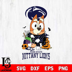 Penn State Nittany Lions Bluey Halloween NCAA Svg Eps Dxf Png File, Digital Download, Instant Download