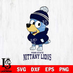 Penn State Nittany Lions Bluey Hoodie Sport Svg Eps Dxf Png File, Digital Download ,Instant Download, Cricut File