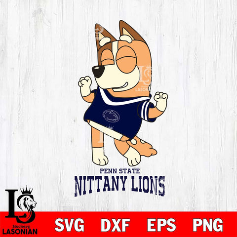 Penn State Nittany Lions Chilli Dance Sport Svg Eps Dxf Png File, Digital Download, Instant Download