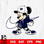 Penn State Nittany Lions Cool Mickey Mouse Svg Eps Dxf Png File, NCAA svg, Digital Download, Instant Download