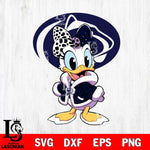 Penn State Nittany Lions Fancy Daisy Duck Disney Svg Eps Dxf Png File, Digital Download, Instant Download