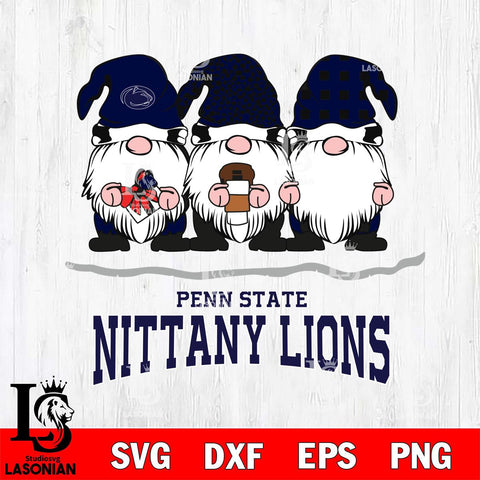 Penn State Nittany Lions Gnomes Coffee Svg Eps Dxf Png File, Digital Download, Instant Download