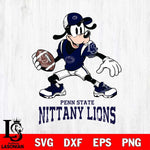 Penn State Nittany Lions Goofy Disney, Svg Eps Dxf Png File, Digital Download