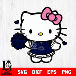 Penn State Nittany Lions Hello Kitty Cheerleader 6 Svg Eps Dxf Png File, Digital Download, Instant Download