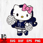 Penn State Nittany Lions Hello Kitty Cheerleader 7 Svg Eps Dxf Png File, Digital Download, Instant Download