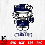 Penn State Nittany Lions Hello Kitty NCAA 1 Svg Eps Dxf Png File, Digital Download, Instant Download