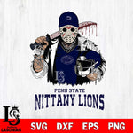 Penn State Nittany Lions Jason Voorhees 2 Svg Eps Dxf Png File, Digital Download