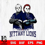 Penn State Nittany Lions Jason Voorhees 8 Svg Eps Dxf Png File, Digital Download