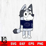 Penn State Nittany Lions Muffin Bluey Svg Eps Dxf Png File, Digital Download, Instant Download