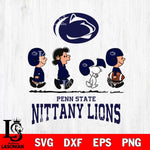 Penn State Nittany Lions Snoopy Sport 12 Svg Eps Dxf Png File, Digital Download