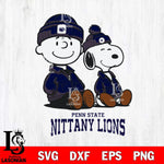 Penn State Nittany Lions Snoopy Sport 6 Svg Eps Dxf Png File, Digital Download