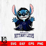 Penn State Nittany Lions Stitch Ghost Svg Eps Dxf Png File, NCAA svg, Digital Download, Instant Download