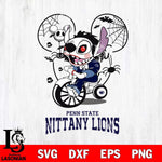 Penn State Nittany Lions Stitch Jigsaws Halloween Svg Eps Dxf Png File, Digital Download, Instant Download