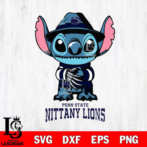 Penn State Nittany Lions Stitich Freddy Krueger Svg Eps Dxf Png File, NCAA svg, Digital Download, Instant Download