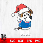 Philadelphia 76ers Bluey Jack Christmas Svg Eps Dxf Png File, Digital Download, Instant Download