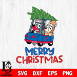 Philadelphia 76ers Bluey Merry Christmas Svg Eps Dxf Png File, Digital Download