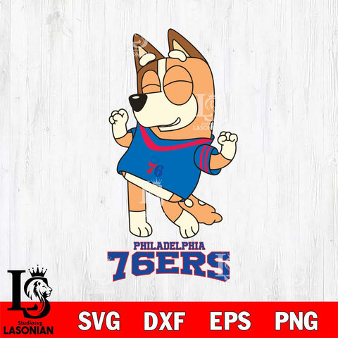 Philadelphia 76ers Chilli Dance Sport Svg Eps Dxf Png File, Digital Download, Instant Download