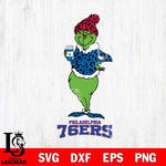 Philadelphia 76ers Grinch Leopard Coffee Svg Eps Dxf Png File, Digital Download, Instant Download