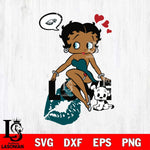 Philadelphia Eagles Betty Boop Love SVG 2 Svg Eps Dxf Png File, Digital Download, Instant Download