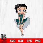 Philadelphia Eagles Betty Boop Sexy Cheering Svg Eps Dxf Png File, Digital Download, Instant Download