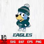 Philadelphia Eagles Bluey Hoodie Sport Svg Eps Dxf Png File, Digital Download ,Instant Download, Cricut File