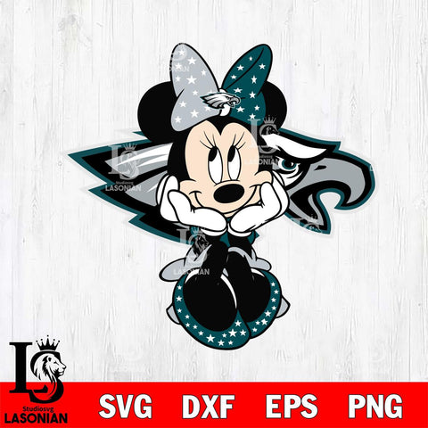 Philadelphia Eagles Cute Minnie Mouse