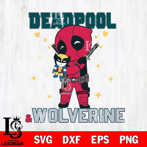 Philadelphia Eagles Deadpool 5 Sport Svg Eps Dxf Png File, Digital Download, Instant Download