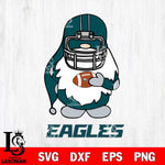 Philadelphia Eagles Gnomes Christmas Svg Eps Dxf Png File, Digital Download, Instant Download