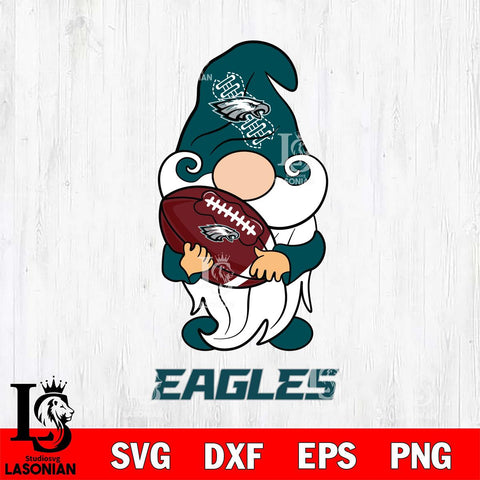 Philadelphia Eagles Gnomes Christmas football Svg Eps Dxf Png File, Digital Download, Instant Download