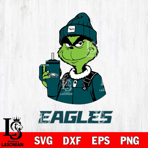 Philadelphia Eagles Grinch Football Christmas Svg Eps Dxf Png File,Cricut svg files, Digital Download, Instant Download